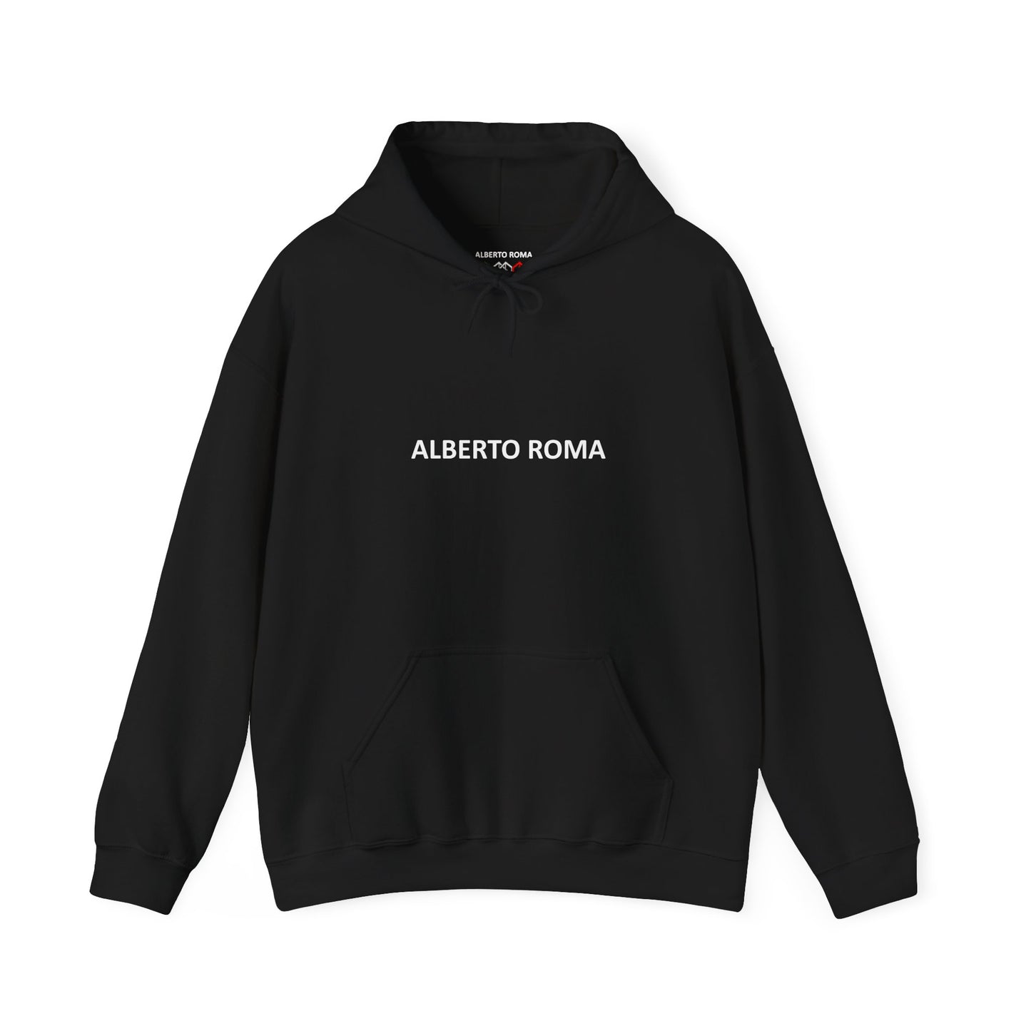 Alberto Roma Hooded Sweatshirt Black