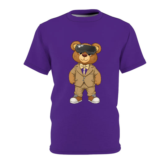 Gustavo Big Bear T-Shirt Purple