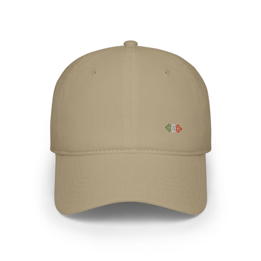 Small Diamond Baseball Cap Khaki