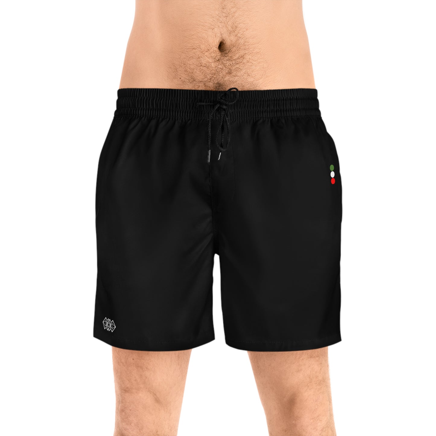 Mens Swim Trunks Black