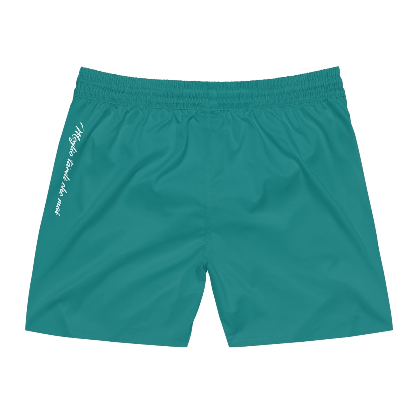 Iconic Mens Swim Trunks Dark Cyan