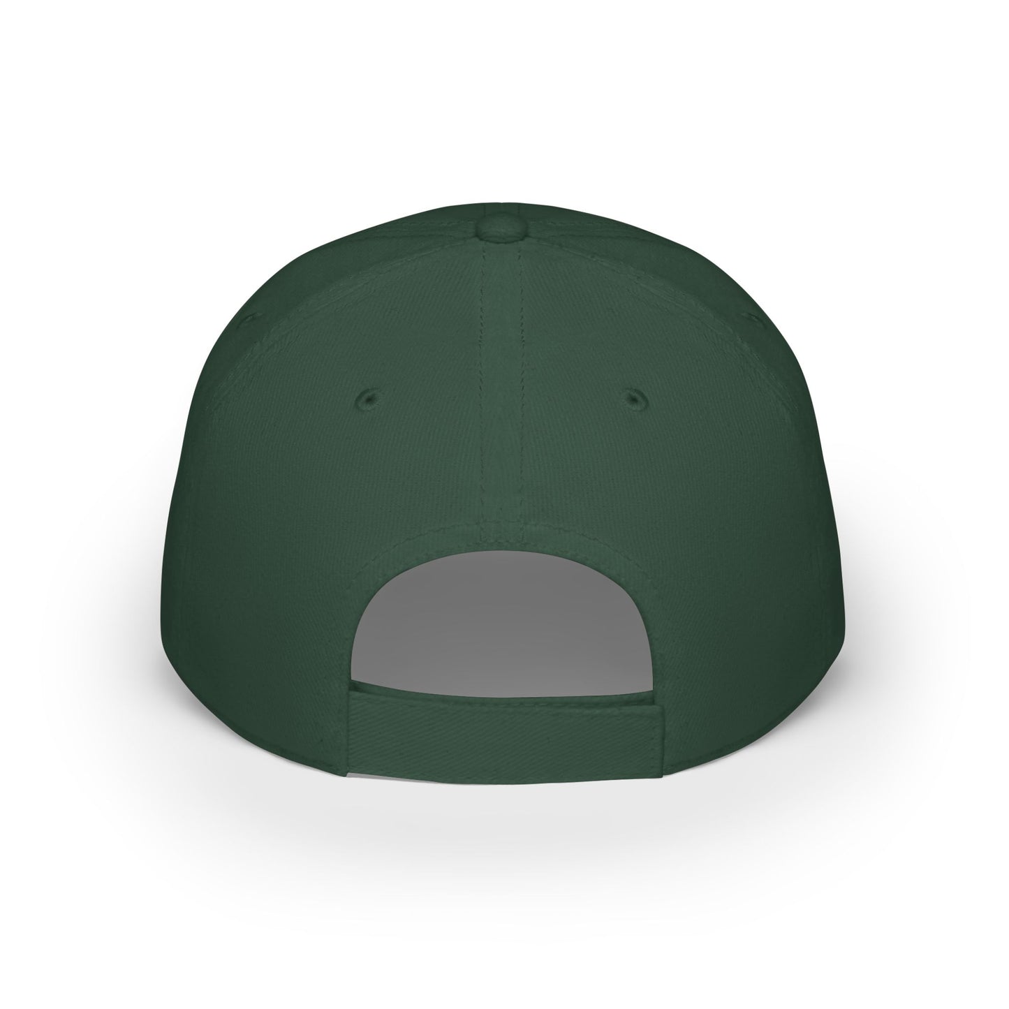 Small Diamond Baseball Cap Dark Green