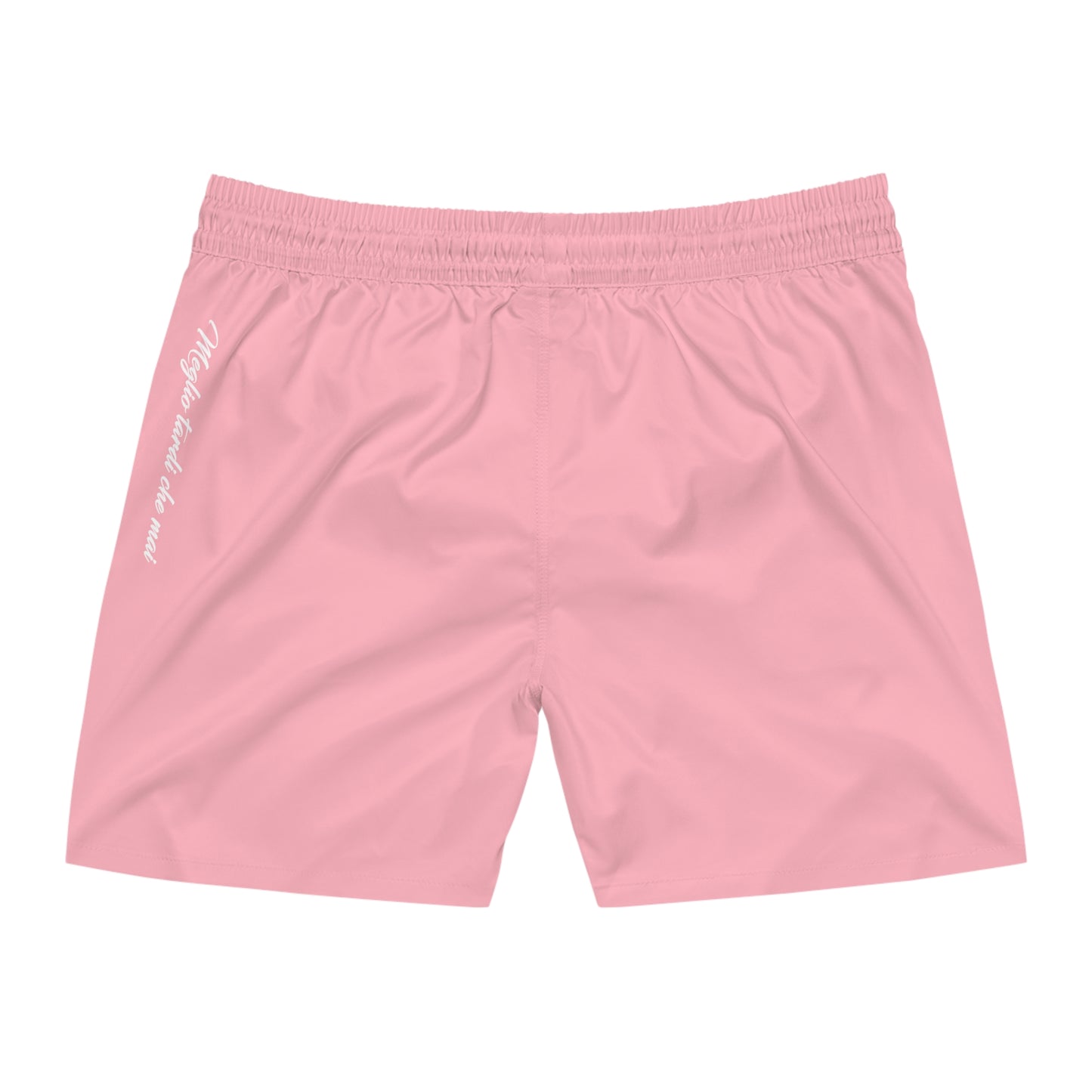 Mens Swim Trunks Pale Red