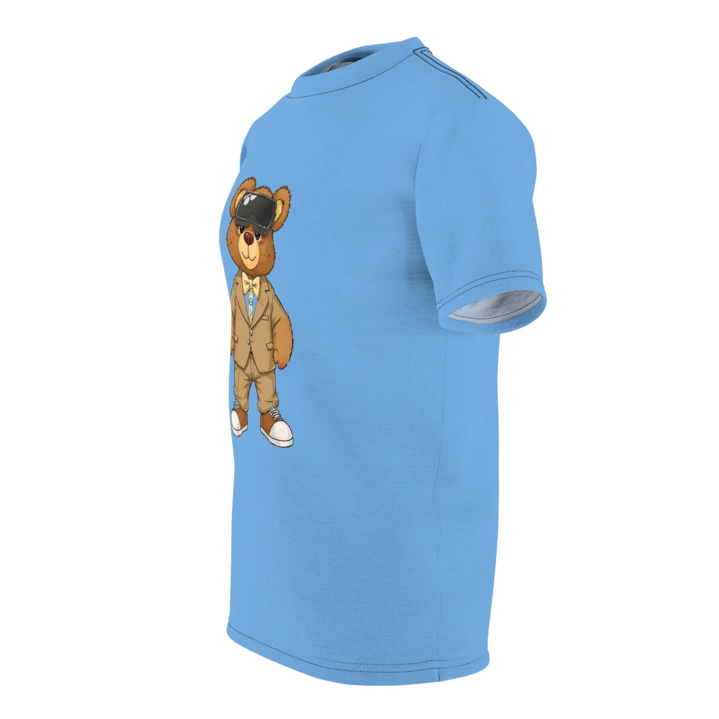 Gustavo Big Bear T-Shirt Light Blue