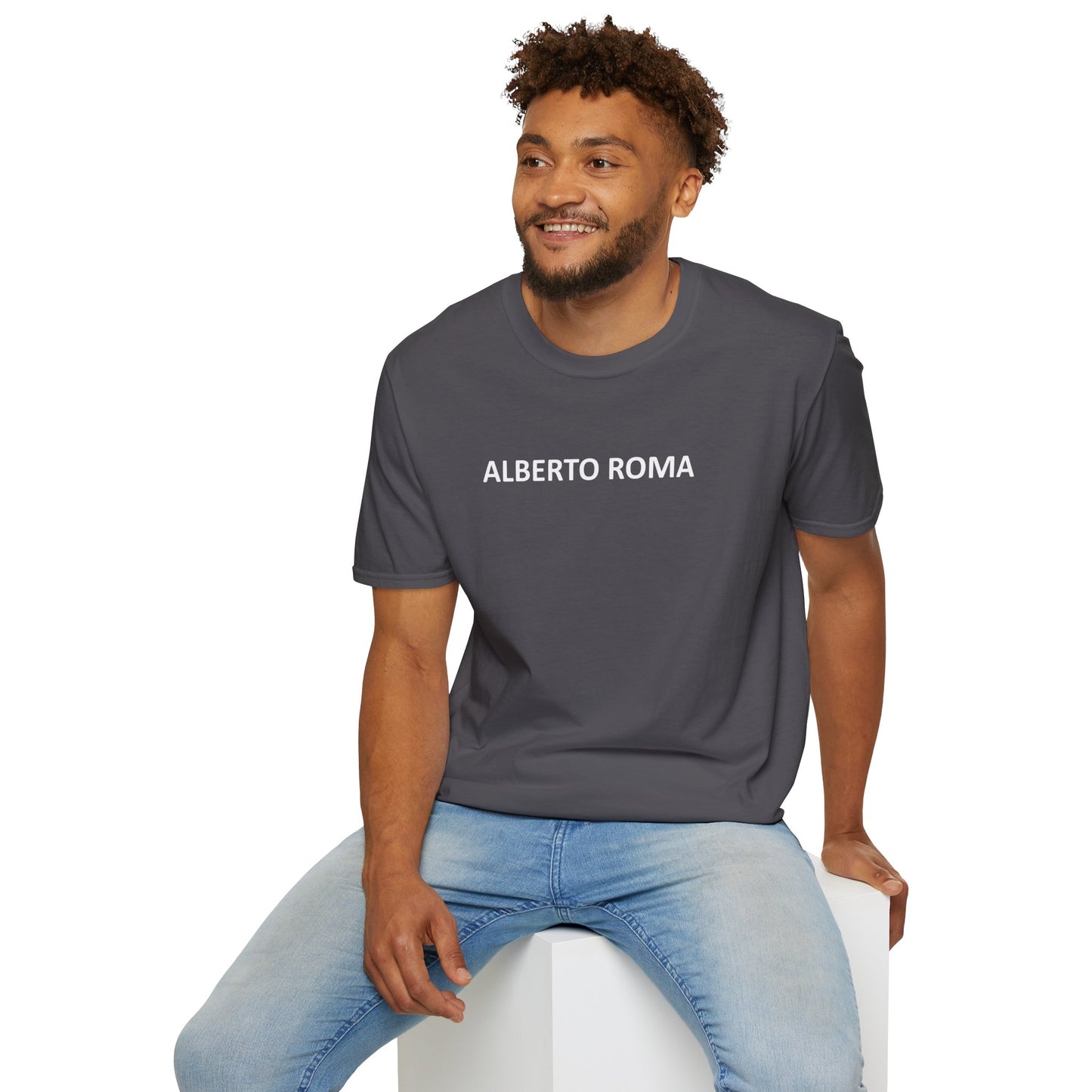 Alberto Roma Charcoal T-Shirt