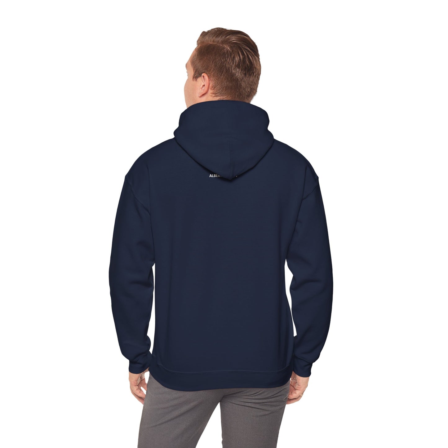 Small Diamond Hooded Sweatshirt Navy