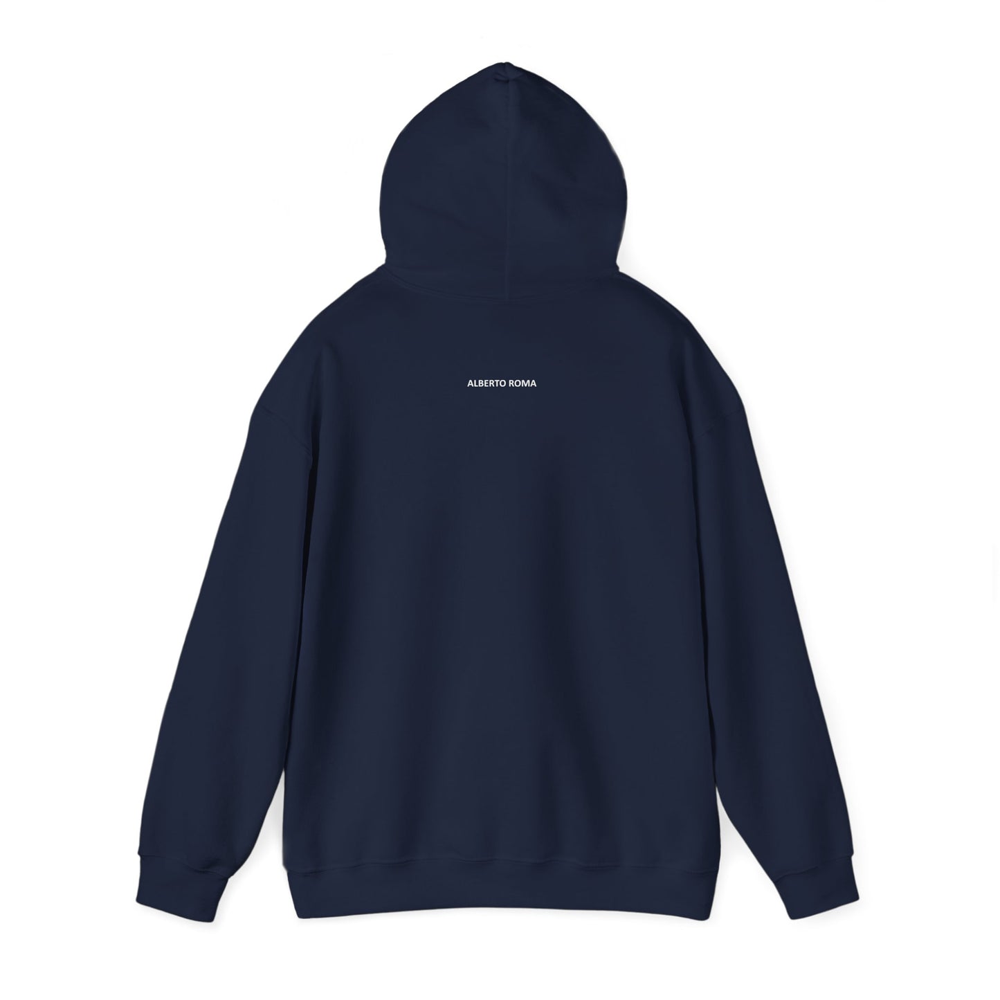 Small Diamond Hooded Sweatshirt Navy