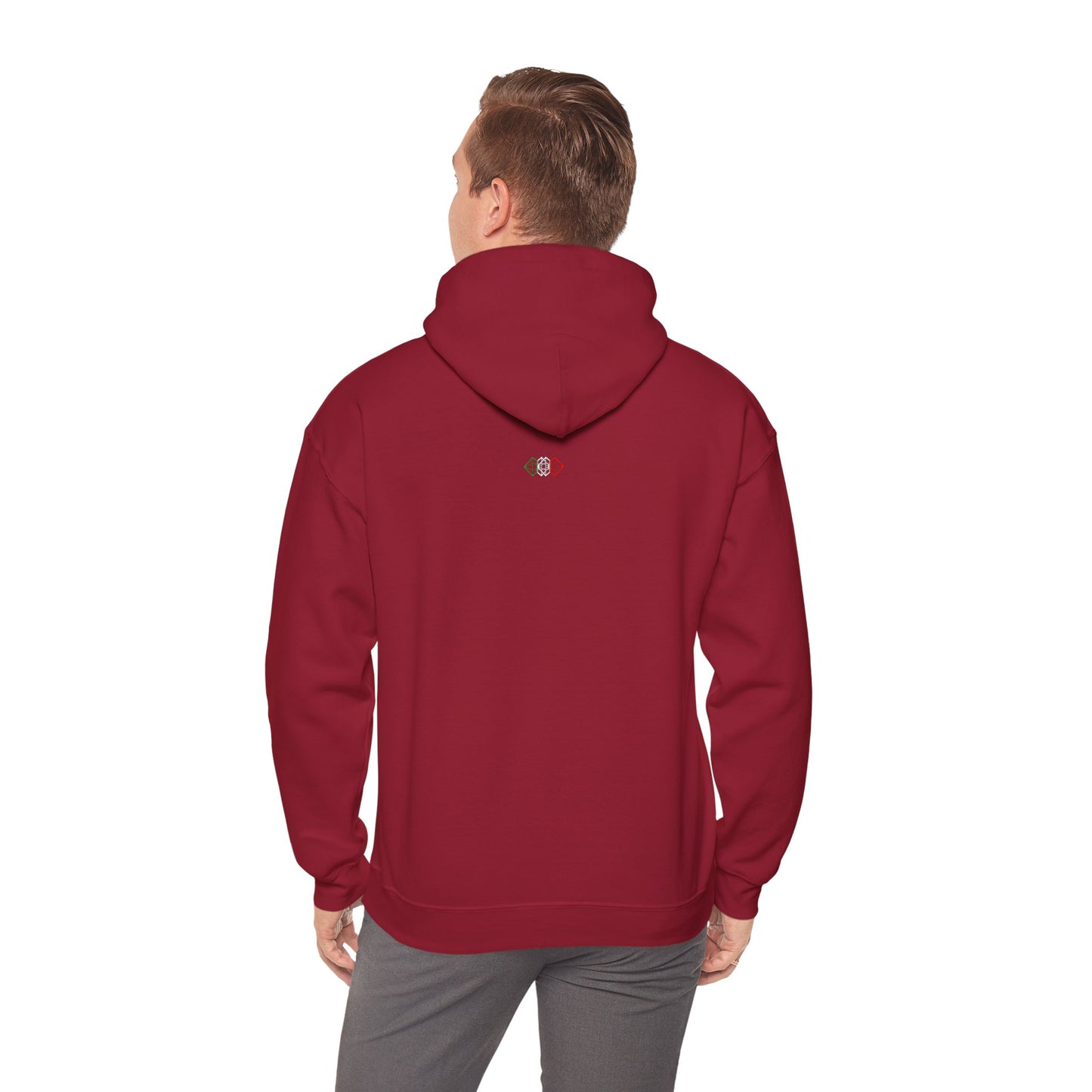 Alberto Roma Hooded Sweatshirt Cardinal Red