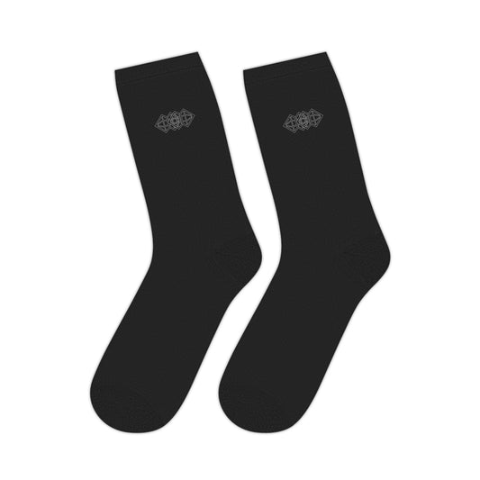 Black Mid-Length Socks