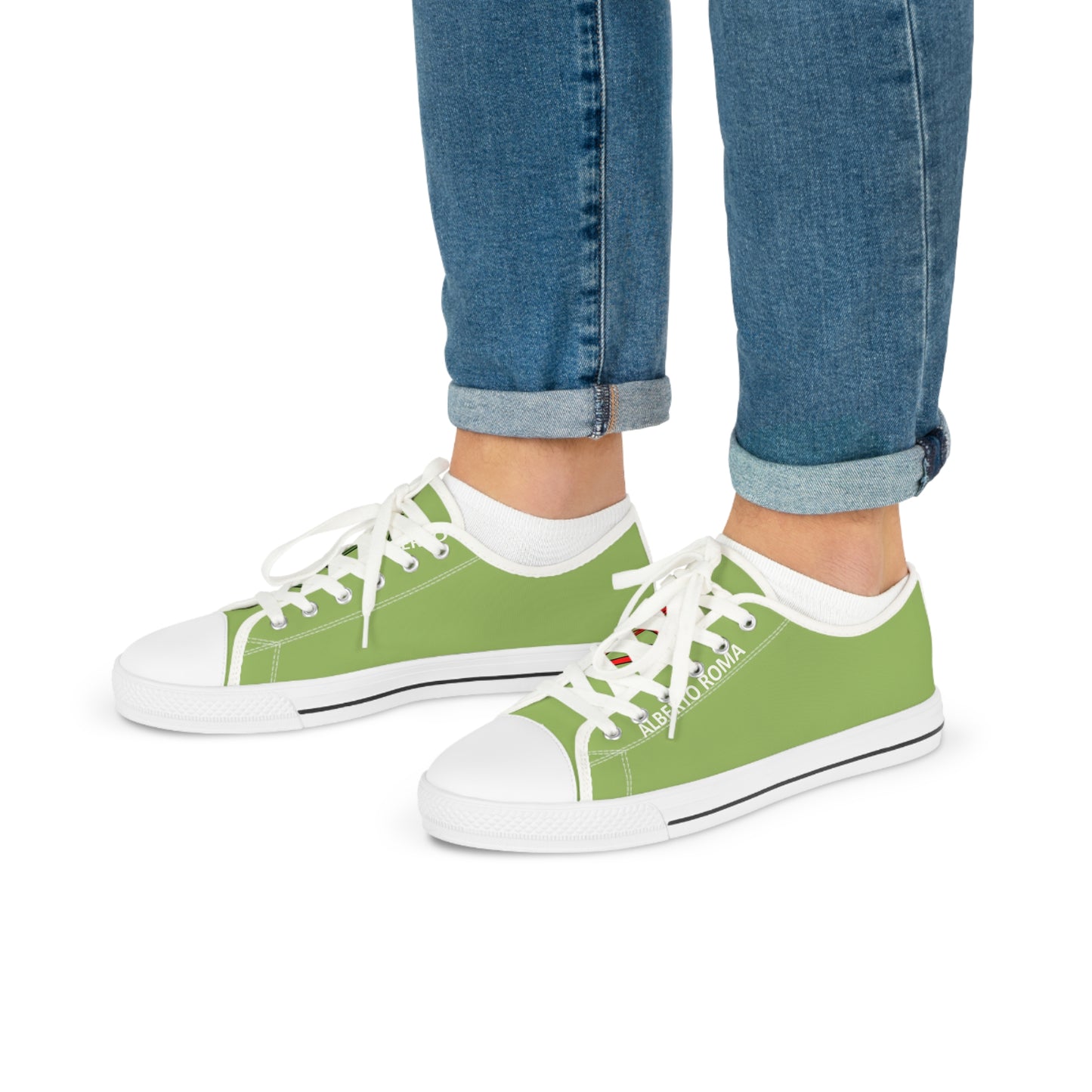 Anthony Low Top Sneakers Desaturated Green