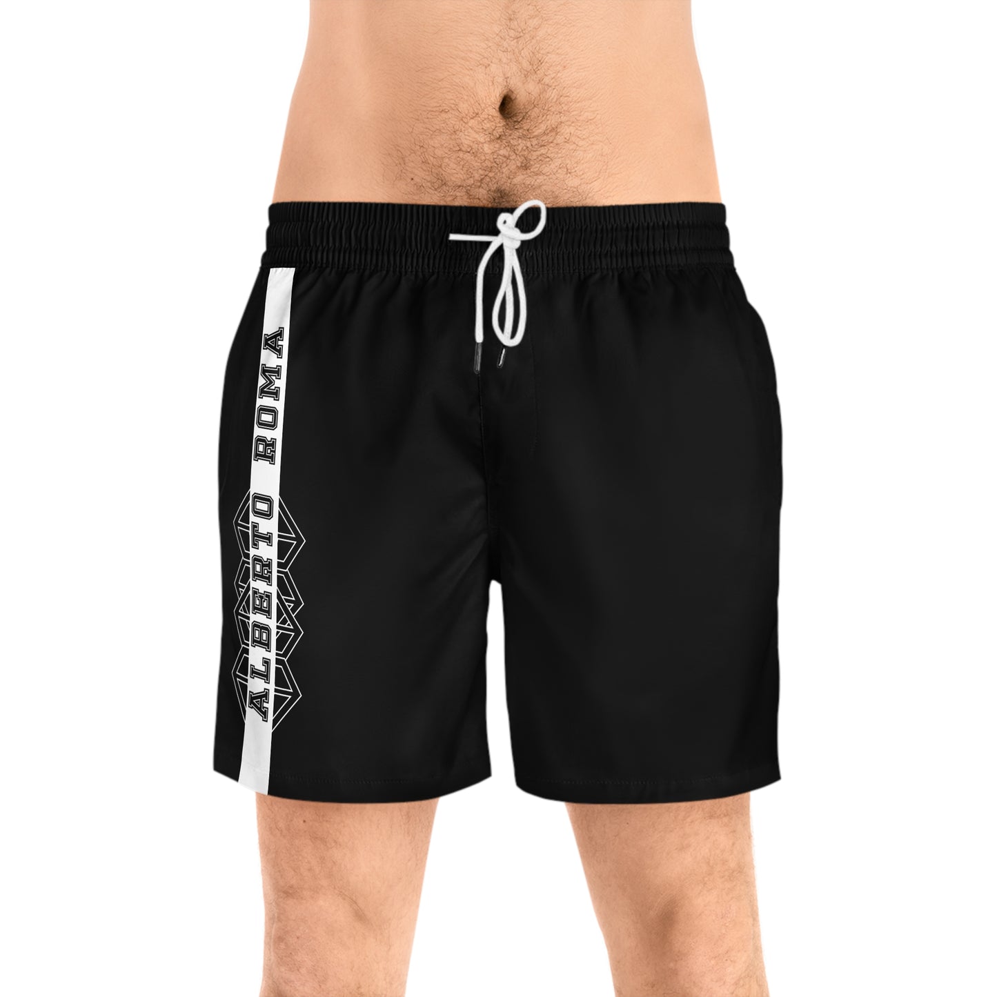 Black Mid-Length All Purpose Shorts