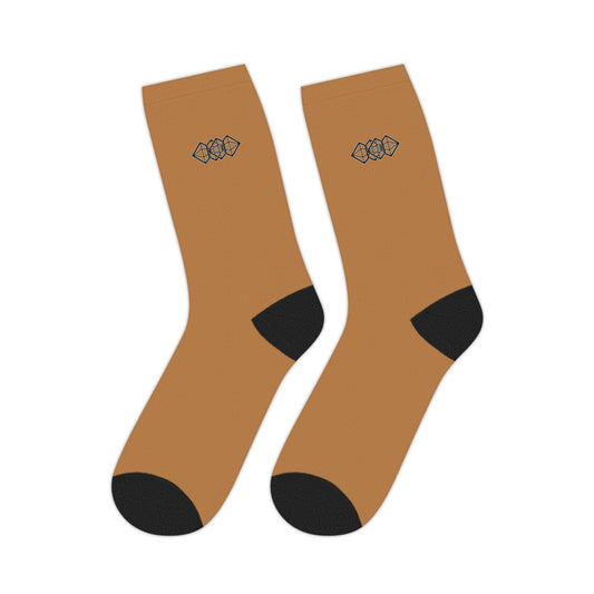 Tan Mid-Length Socks