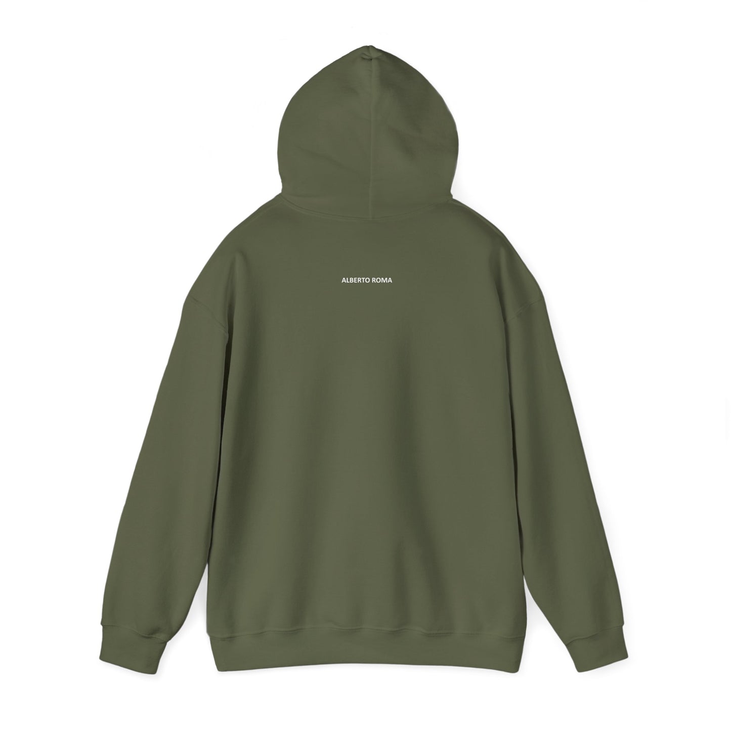 Diamond Hooded Sweatshirt Military Green