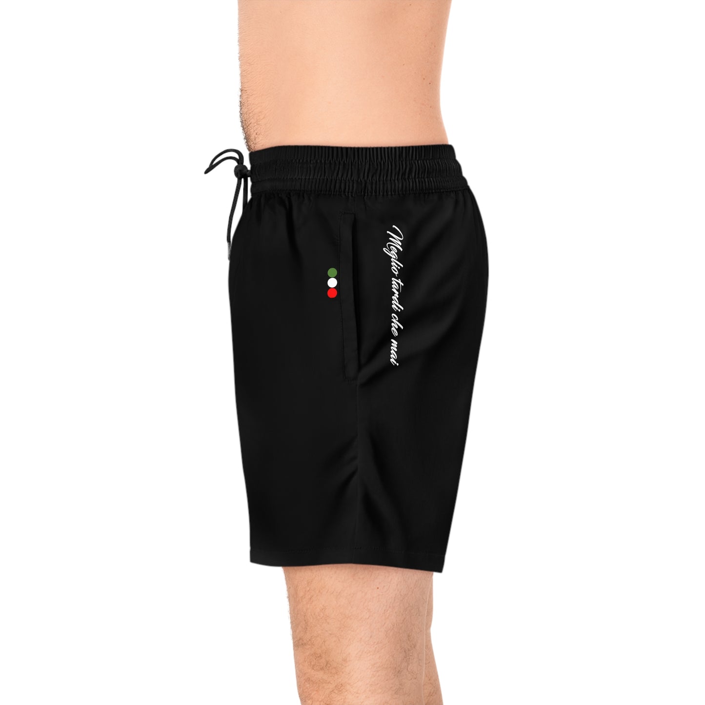 Mens Swim Trunks Black