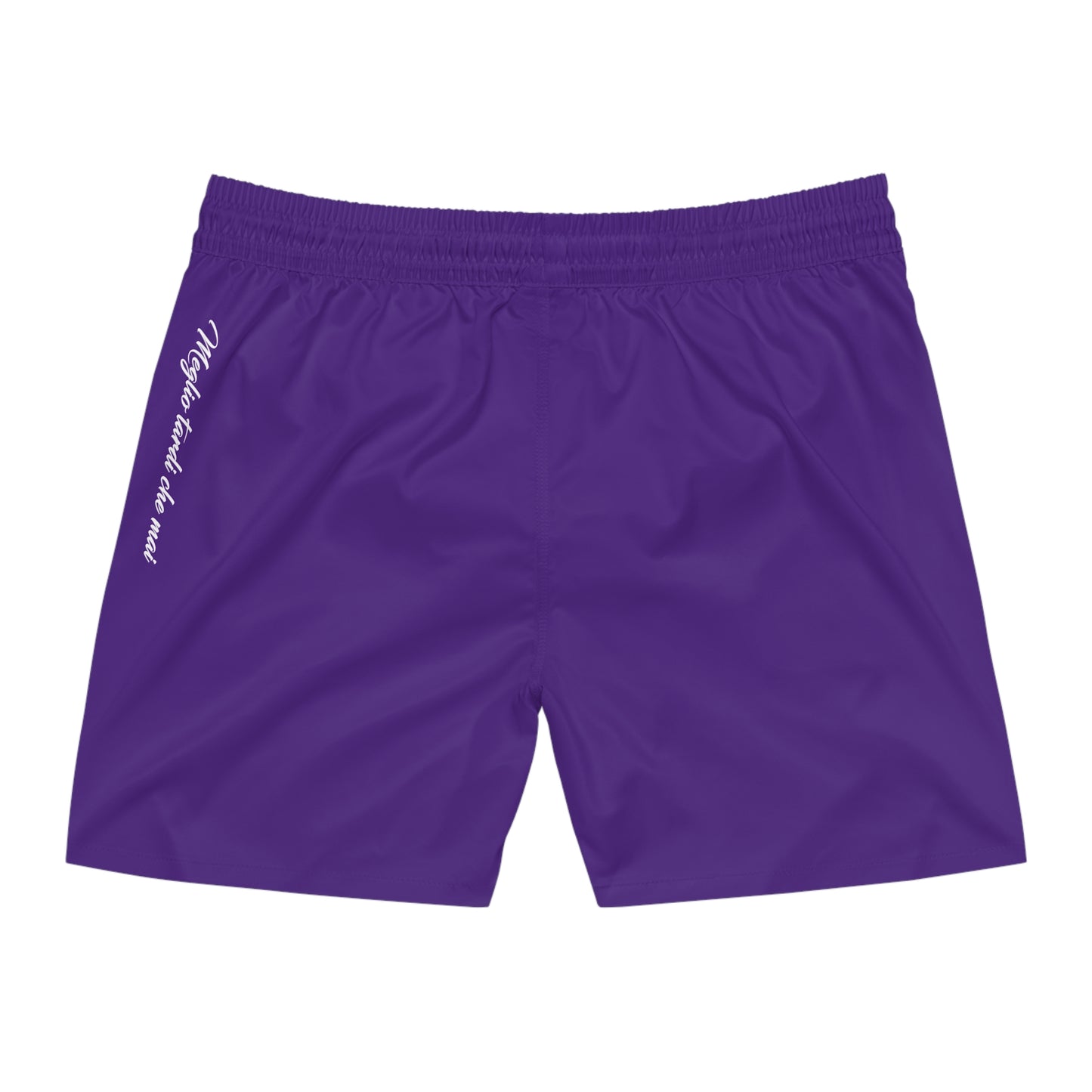 Iconic Mens Swim Trunks Purple