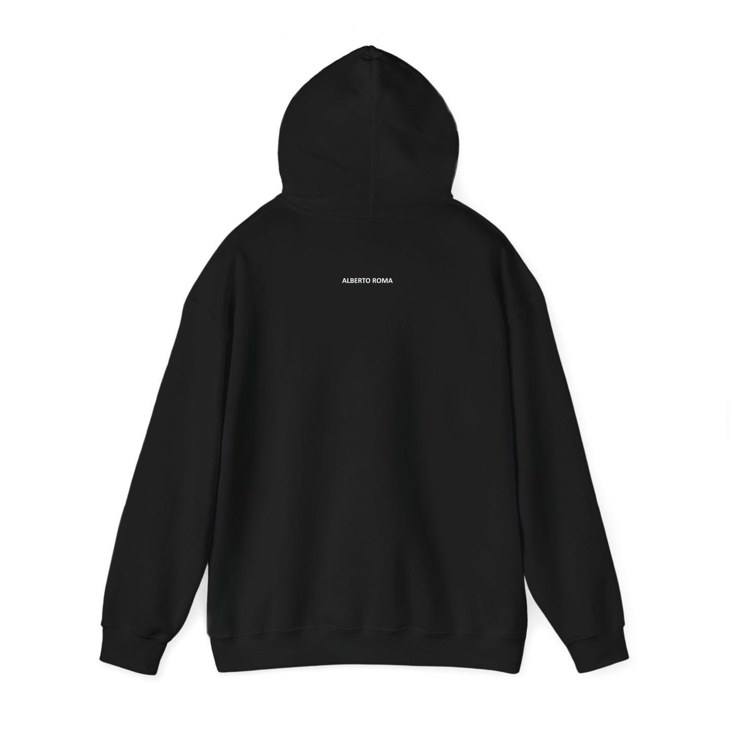 Small Diamond Hooded Sweatshirt Black