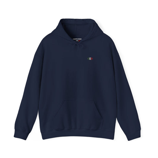 Small Diamond Hooded Sweatshirt Navy