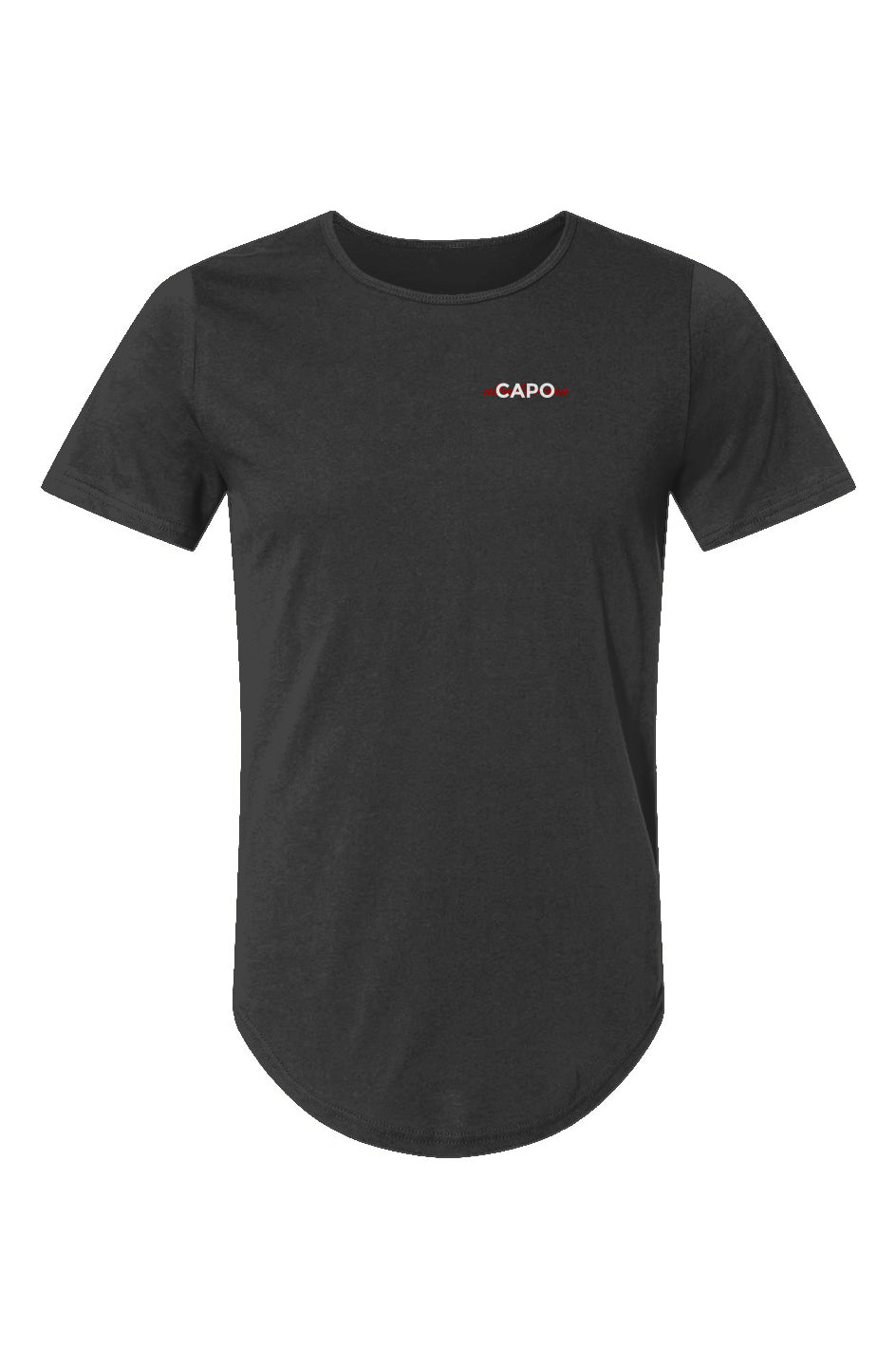 Curved Hem T-Shirt