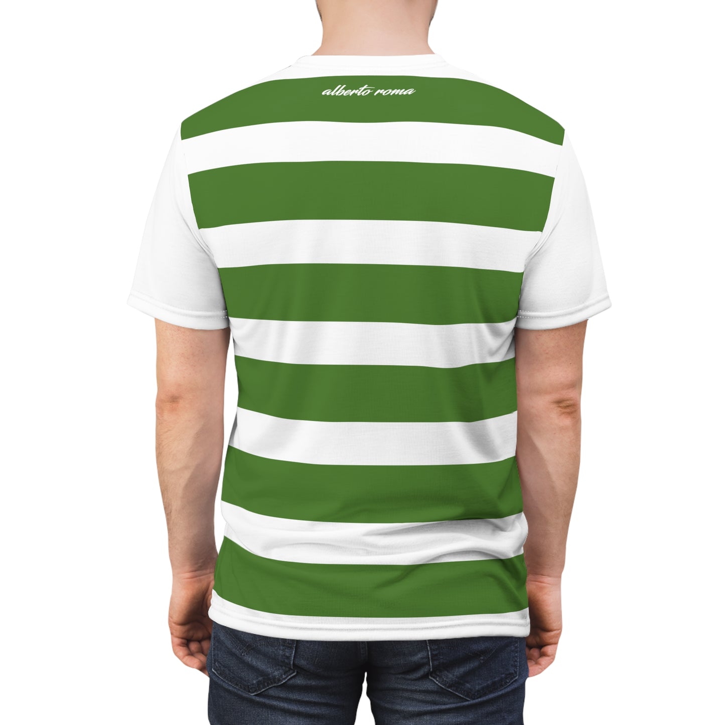 Striped T-Shirt Green