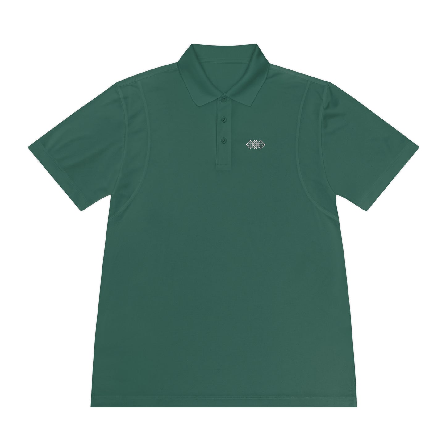 Forrest Green 3 Button Polo Shirt