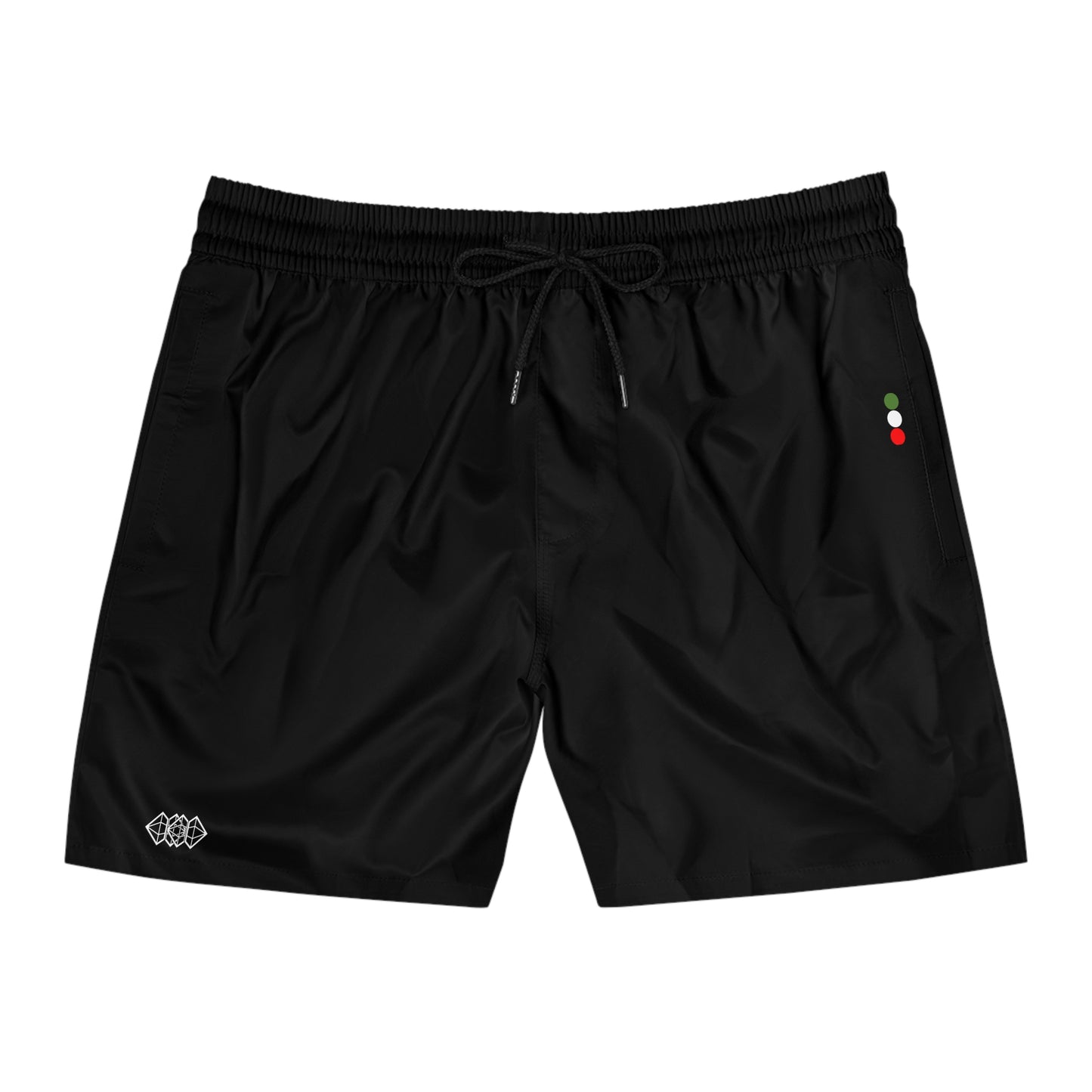 Mens Swim Trunks Black