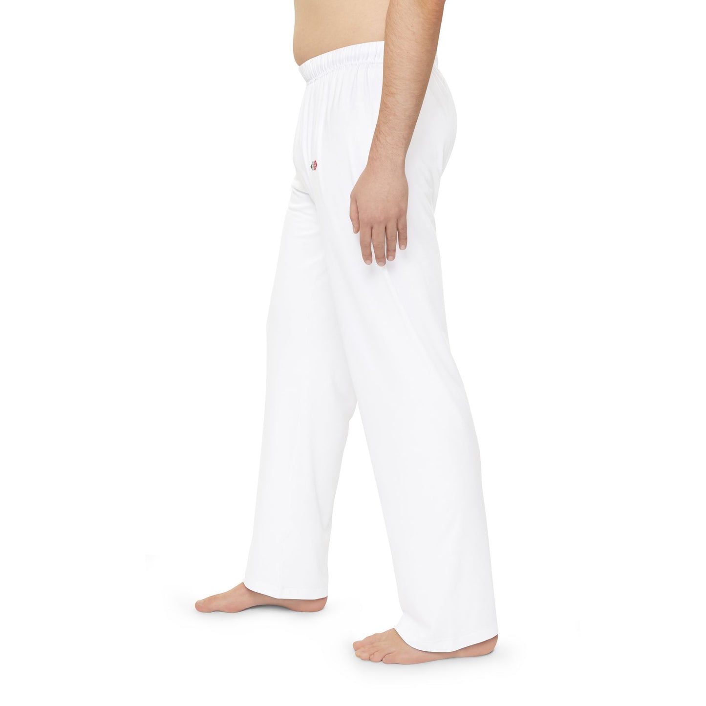 Small Diamond Relax Fit Sweatpants White