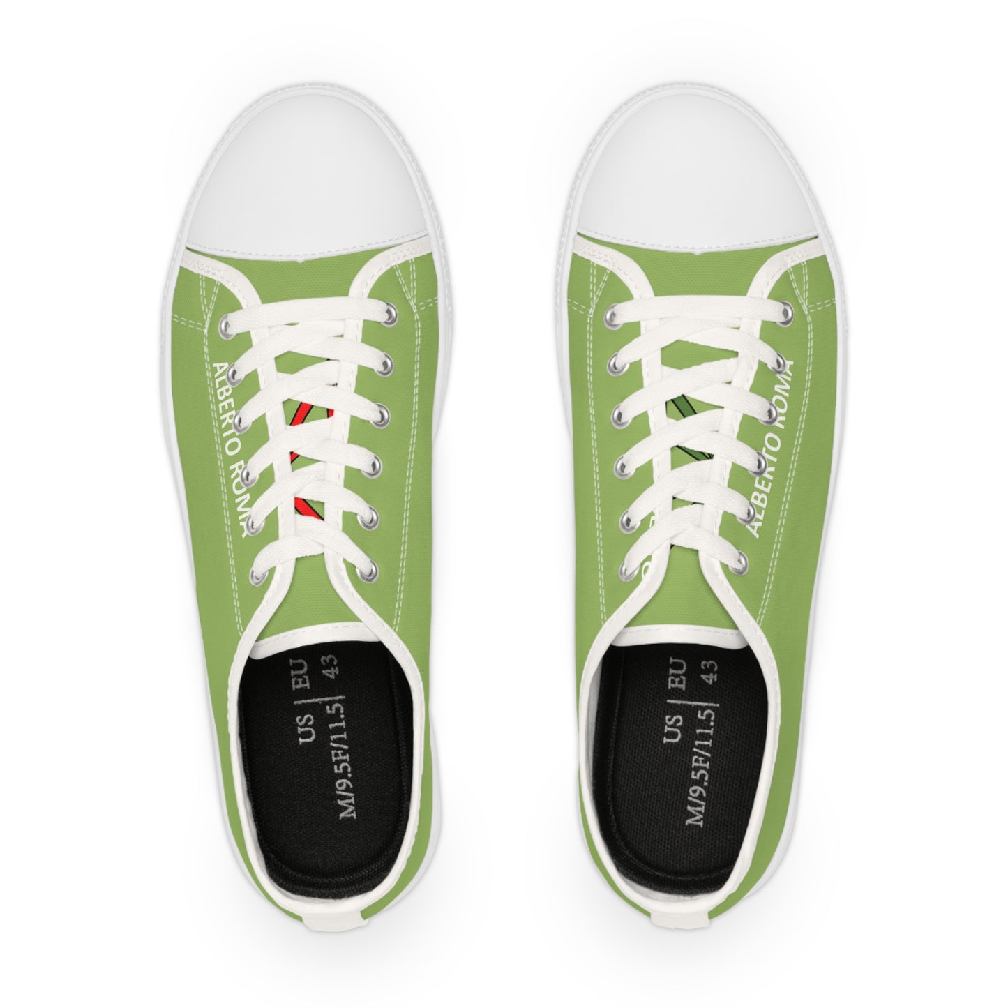 Anthony Low Top Sneakers Desaturated Green