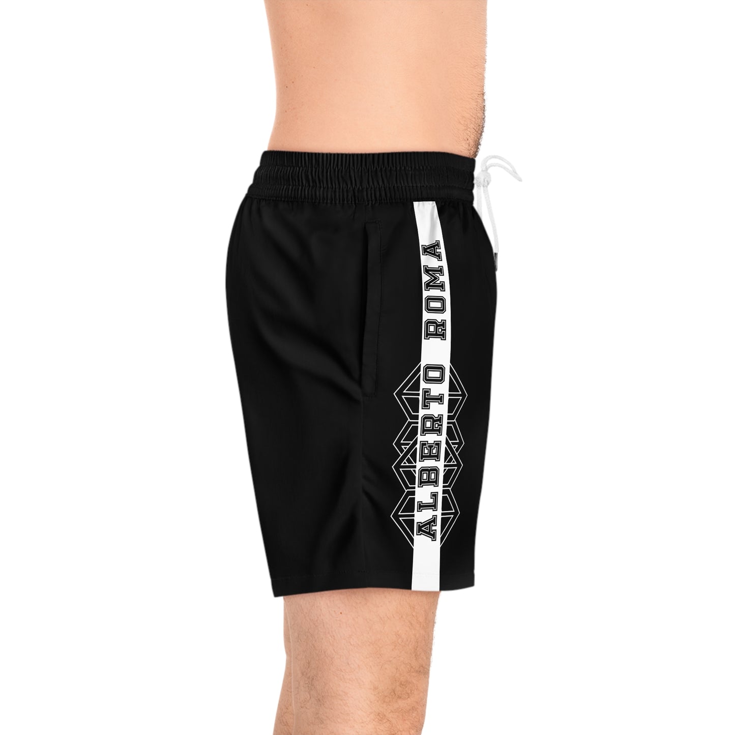 Black Mid-Length All Purpose Shorts