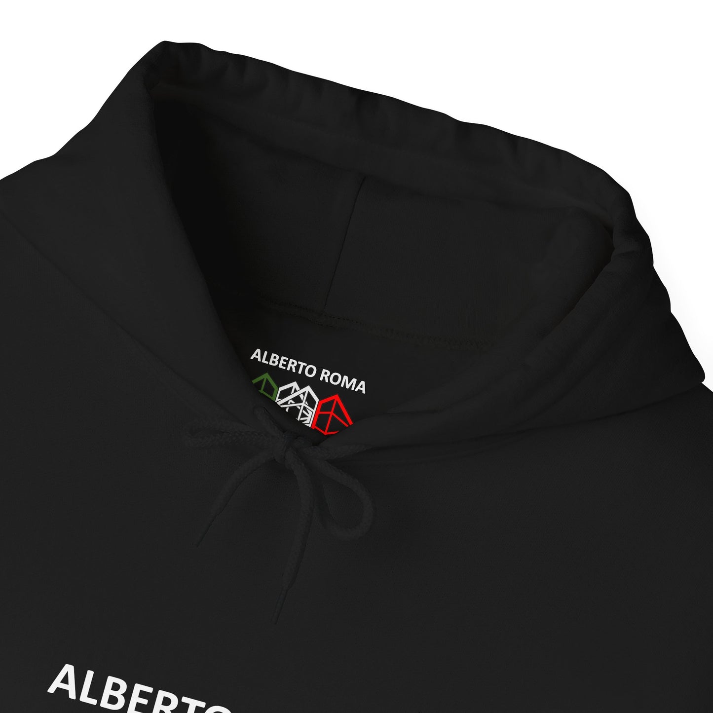 Alberto Roma Hooded Sweatshirt Black